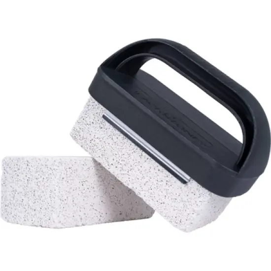 Blackstone 8pc Griddle Cleaning Kit: Professional Scraper, Pads & Bricks for Rust Removal image {2}