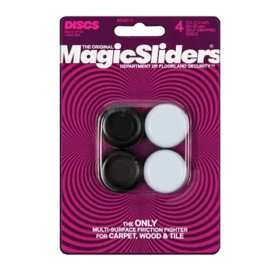 Magic Sliders 4pk 1.12"-1.25" Grip Tip Adhesives image {5}