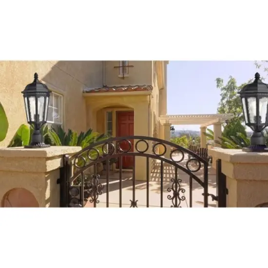 Nuvo Lighting East River 1 - Light Lantern in  Matte Black image {1}