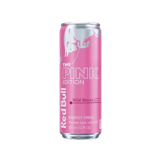 Red Bull Pink Edition Energy Drink - 12 fl oz Can image {9}