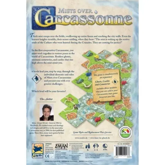 Asmodee Mists Over Carcassonne Game: Creative Thinking & Problem Solving Board Game for 2-6 Players image {3}