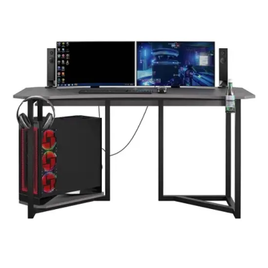 Quest Gaming Desk with CPU Stand - NTENSE image {3}