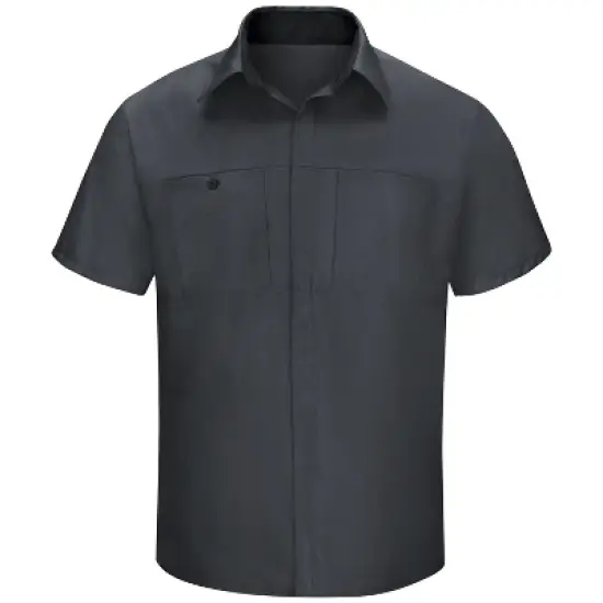 Red Kap&reg; Men's Short Sleeve Performance Plus Shop Shirt With Oilblok Technology image {7}
