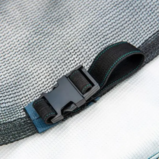 BestParts 16FT Trampoline with Basketball Hoop, Ladder & Safety Enclosure Net image {4}