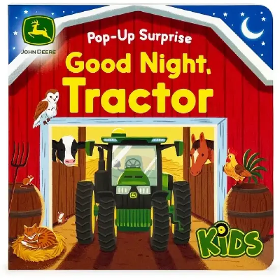 John Deere Kids Good Night Tractor - by  Jack Redwing (Board Book) image {1}