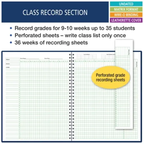 Elan Publishing Company PR8-1035 Combination Plan/Record Book image {2}
