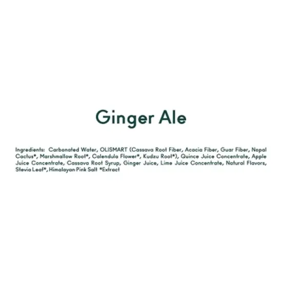 OLIPOP Mini's Ginger Ale Soda - 6pk/7.5 fl oz Cans image {5}