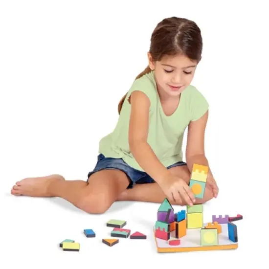 edushape&reg; Magic Shapes with Board, 54 Pieces image {2}
