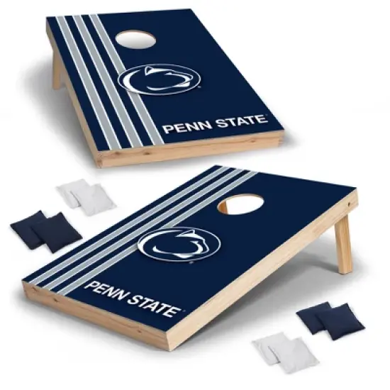 NCAA Penn State Nittany Lions 2'x3' Wood Cornhole Set image {6}
