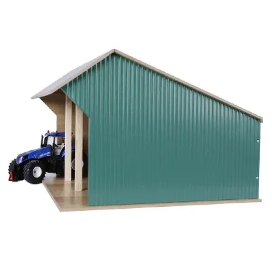 Universal Hobbies 1/32 Large Farm Machinery 3 Bay Shed with High Roof image {2}