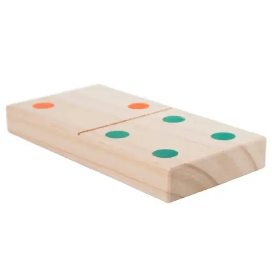 Hey! Play! Giant Wooden Dominoes Set image {3}