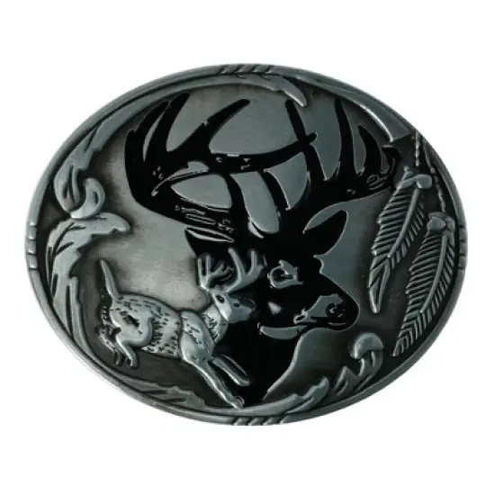 CTM Deer Shadow Belt Buckle image {3}