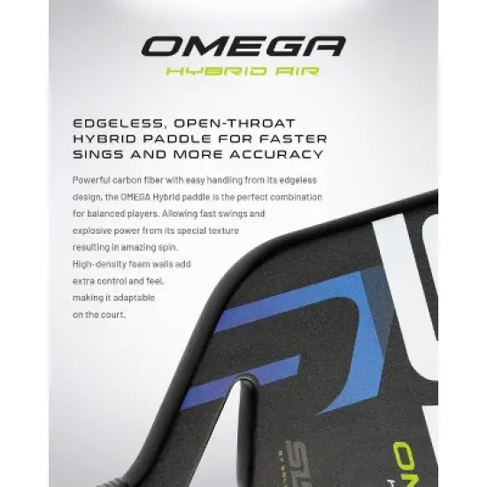 Selkirk Sport Omega Hybrid Air Max Pickleball Paddle - Oasis image {5}