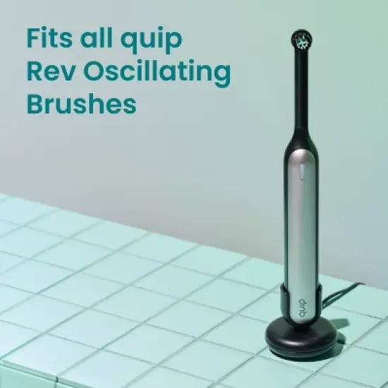 quip Rev Oscillating Brush Head Refill - 2pk image {4}
