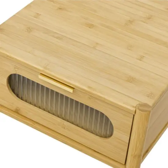 Aash 1-Drawer Environmentally Friendly Pale Yellow Finish Accent Nightstand With Storage-Maison Boucle image {8}