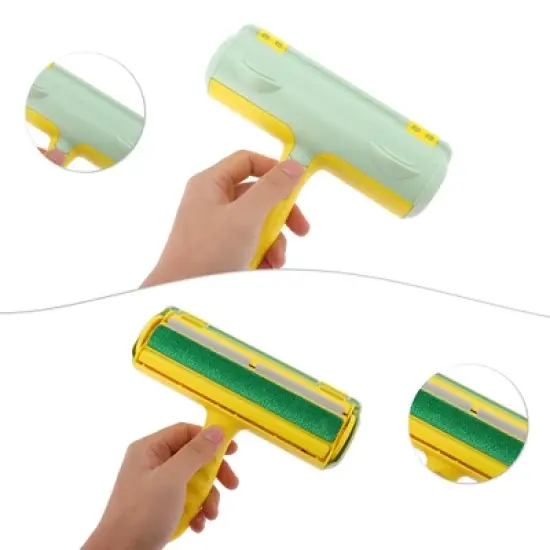 Unique Bargains Portable Roller Pet Hair Remover 1 Pc image {4}