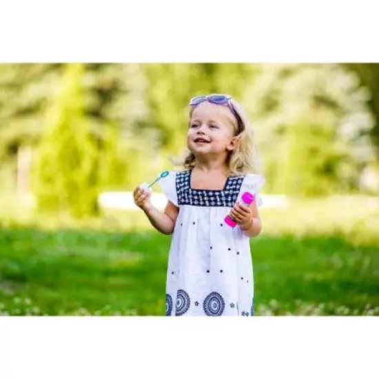 Neliblu Bulk 2 Oz Party Bubble Bottles with Wands, 12 Pack image {4}