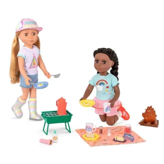 Glitter Girls Campfire Accessory Set for 14" Dolls image {1}