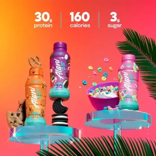 Alani Nutrition Fit Protein Shakes - Fruity Cereal - 12 fl oz/4pk image {4}