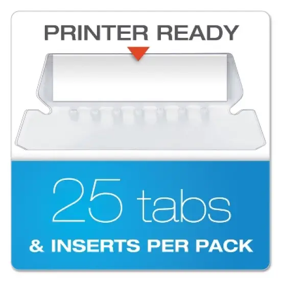 Pendaflex Reinforced Hanging Folders 1/5 Tab Letter Aqua 25/Box 415215AQU image {5}