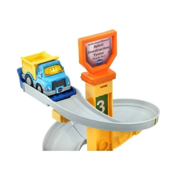 VTech Go! Go! Smart Wheels Speedy Spiral Construction Tower Track Set image {16}