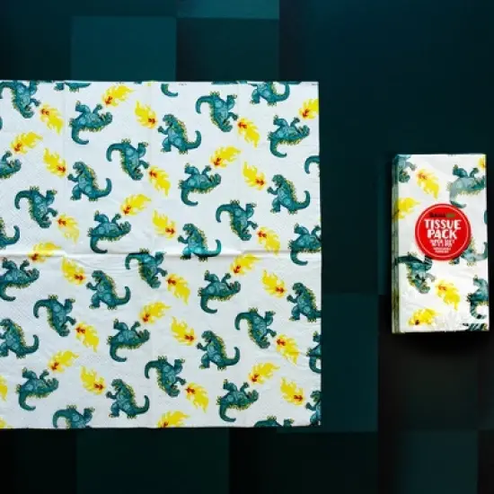 GAMAGO Kaiju Travel Size Tissues | 1 Pack image {7}