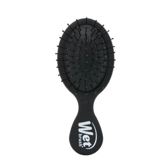 Wet Brush Mini Detangler Hair Brush - Matte Black image {6}