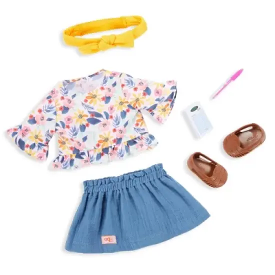 Our Generation Macy with Play Food Accessories 18" Posable Doll image {5}