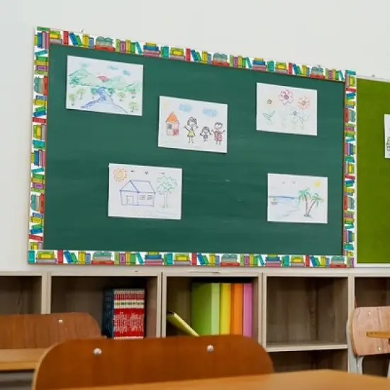 Creative Teaching Press&reg; Core Decor Doodle Bookshelf EZ Border, 48 Feet Per Pack, 3 Packs image {4}