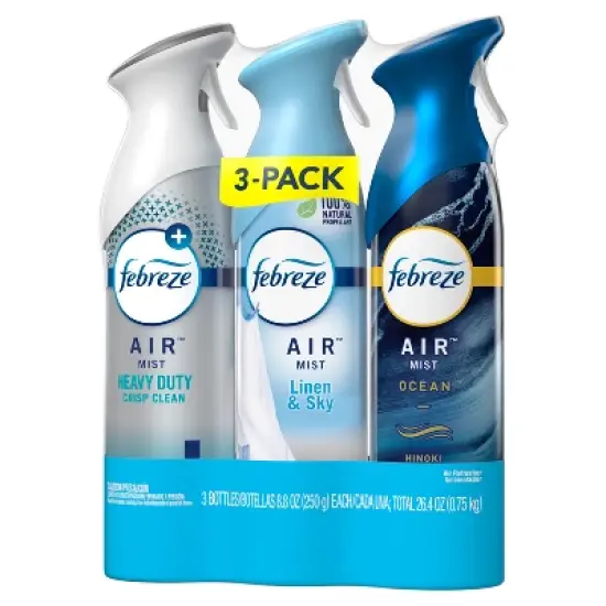 Febreze Air Mist Variety Pack - 3pk image {11}