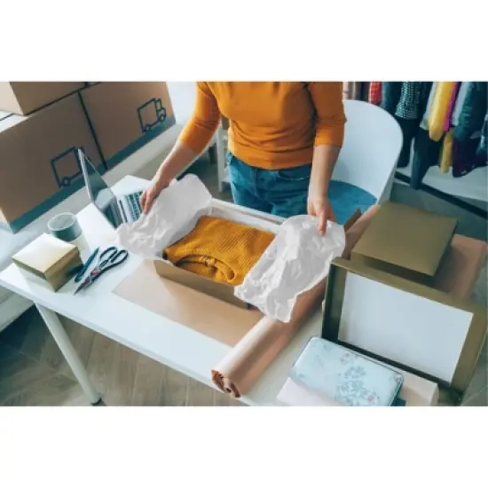 Crown Display Tissue Paper 15" x 20" Packing Paper for Gifts - 120 Count image {5}