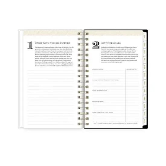 Day Designer 3.625"x6.125" 2025-2026 Weekly / Monthly Wirebound Planner Clear Cover Ophelia Floral image {7}