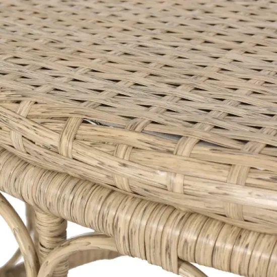 MOEPISY Patio Rattan Coffee Table image {7}