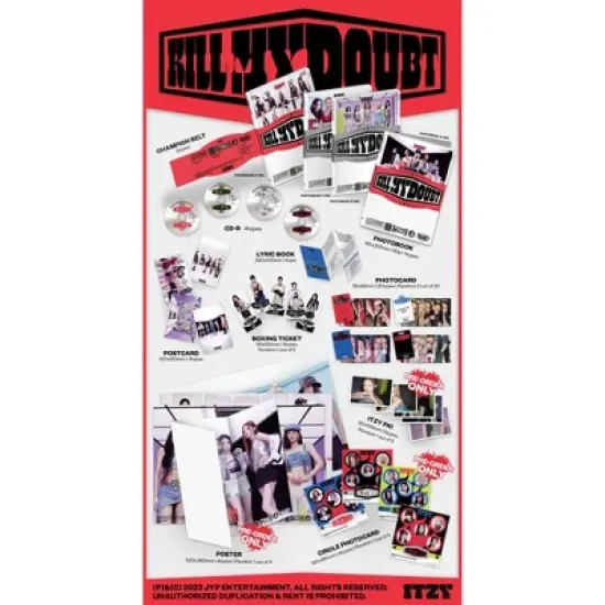 ITZY - KILL MY DOUBT (Target Exclusive, CD) image {1}