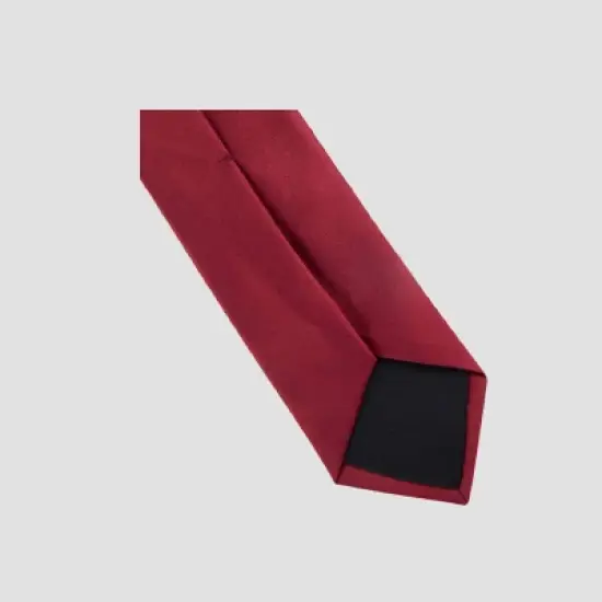 Men's Fairway Solid Tie - Goodfellow & Co&trade; Red One Size image {3}