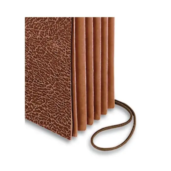 Pendaflex 5 1/4 Inch Expansion Standard File Folders Wallet, Coated Red Fiber, Legal, Red: Accordion File Organizer image {3}