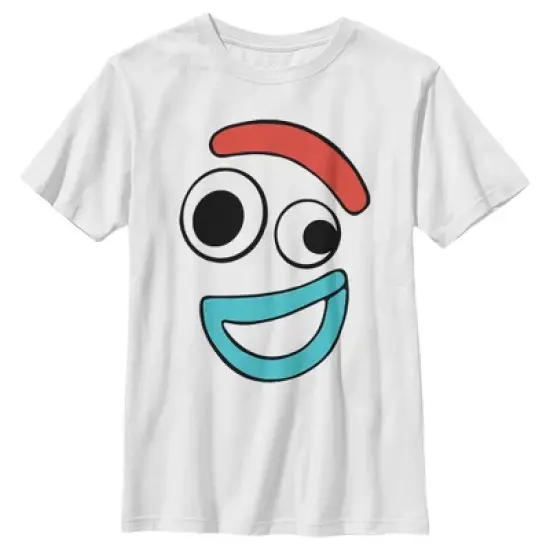 Boy's Toy Story Forky Smiling Face T-Shirt image {3}