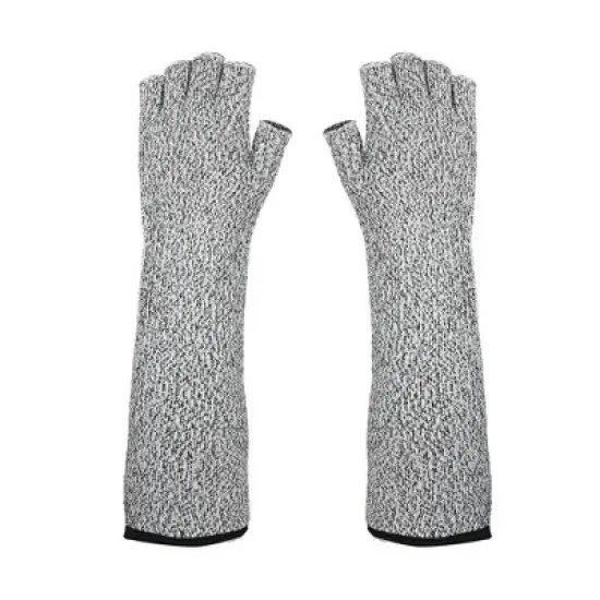 Unique Bargains Scratch Cut Resistant Protective Arm Sleeves 1 Pair image {6}