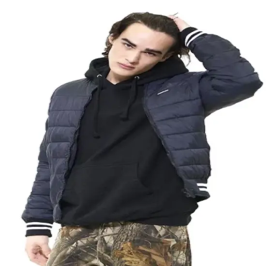 Members Only Men's Varsity Puffer Jacket image {3}