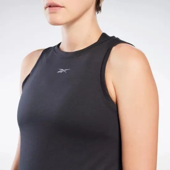 Reebok Maternity Drawstring Tank Top Maternity Athletic Tank Tops image {3}