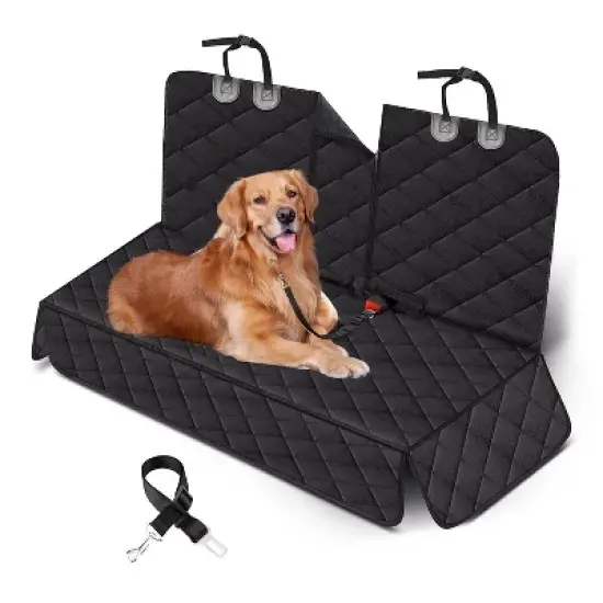 Dog Car Seat Cover Waterproof Scratchproof Pet Car Rear Protector Mat Pet image {12}
