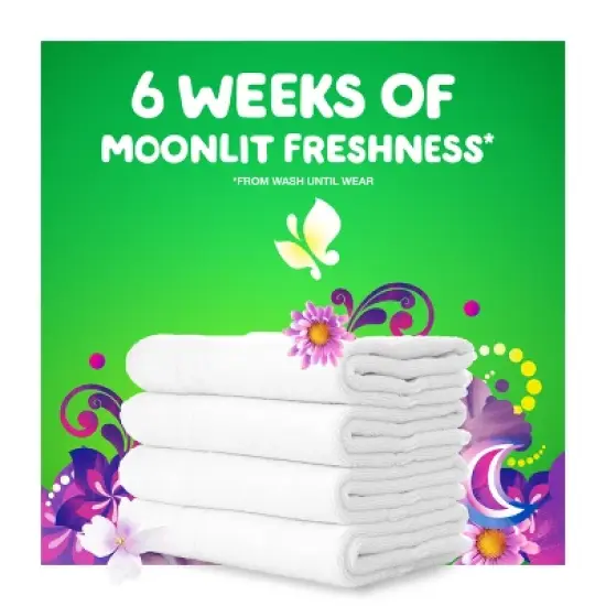 Gain + Aroma Boost Moonlight Breeze Scent HE Compatible Liquid Laundry Detergent image {7}