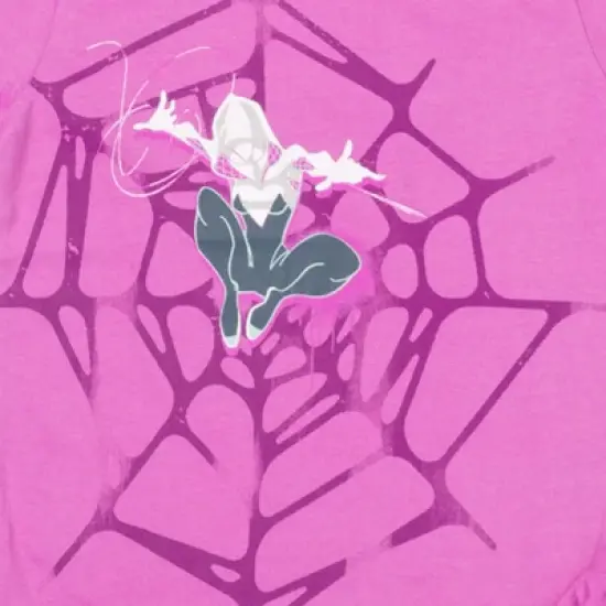 Marvel Spider-Verse Spider-Gwen Ghost Spider Girls 3 Pack T-Shirts Little Kid to Big Kid image {8}