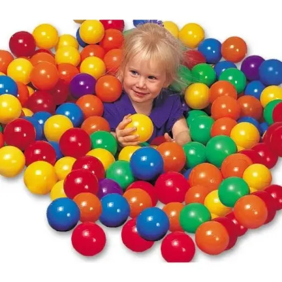 Intex 100-Pack Large Plastic Multi-Colored Fun Ballz For Ball Pits (4 Pack) image {2}