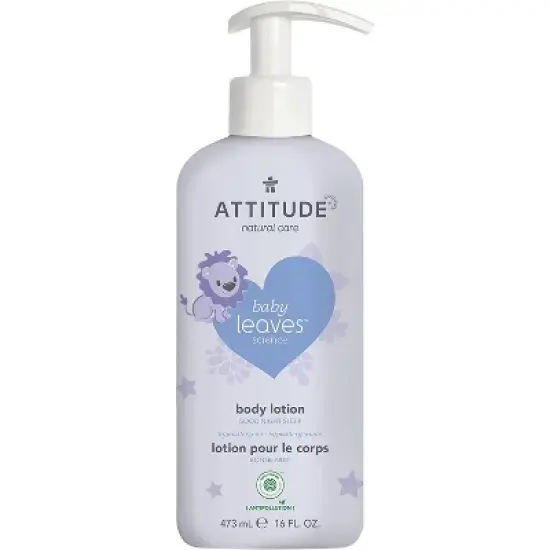 Attitude Good Night Sleep Baby Lotion - 16 oz image {2}