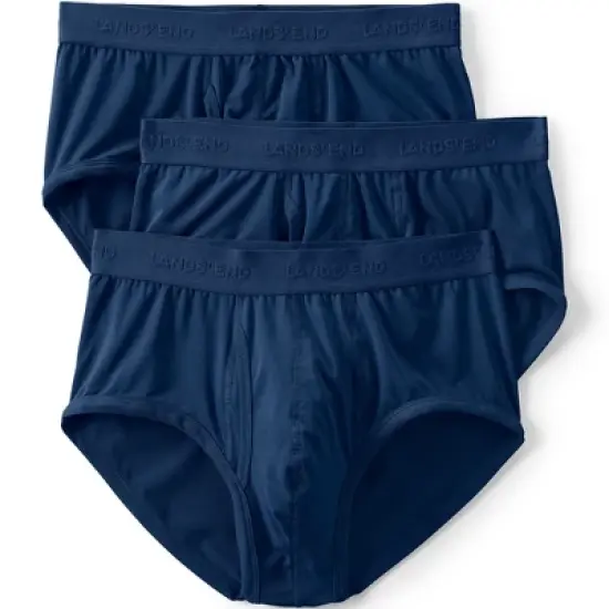 Lands' End Men's Flex Performance Brief 3 Pack image {5}