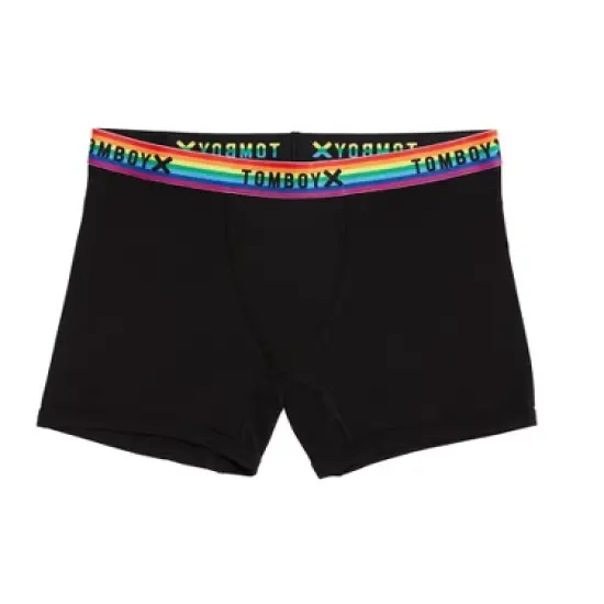 TomboyX Boxer Briefs Underwear, 4.5" Inseam, Modal Stretch Comfortable Boy Short image {1}