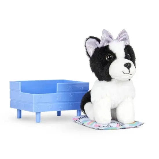 Glitter Girls Border Collie Plush Pet for 14" Dolls - Ziggy image {3}