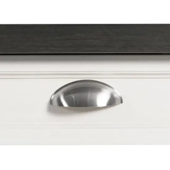 Jamison Two-Tone Counter Height Extendable Dining Table White - Picket House Furnishings image {7}
