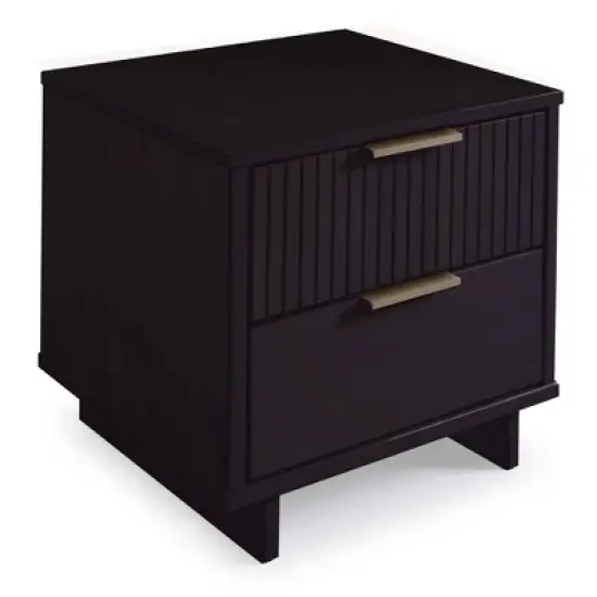Manhattan Comfort 3pc Granville Chest with Double Dresser and Nightstand Bedroom Set image {17}